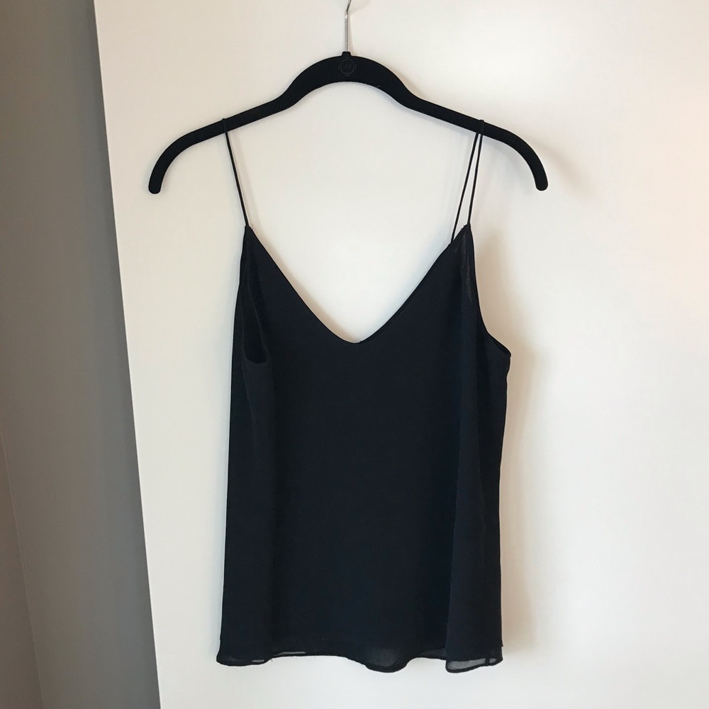 Flowy Black Chelsea 28 tank top